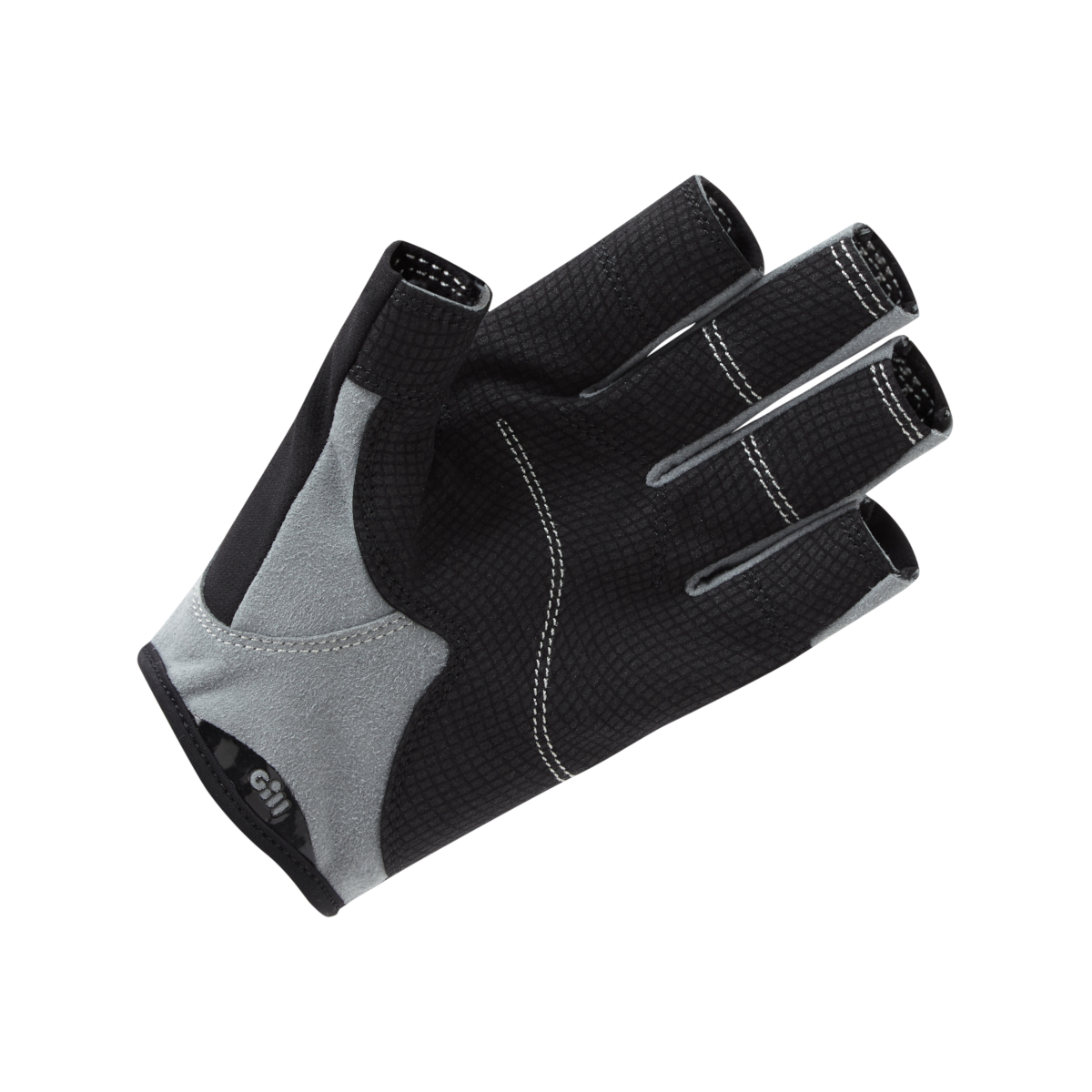 Gill Deckhand gants de voile à doigts courts - noir, taille M