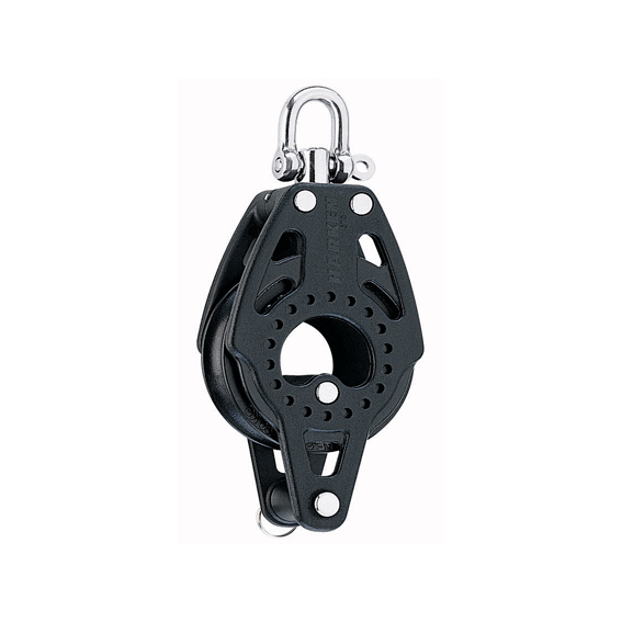 Harken 57mm Carbo bloc - monobloc avec manille d'émerillon avec chien-assiette