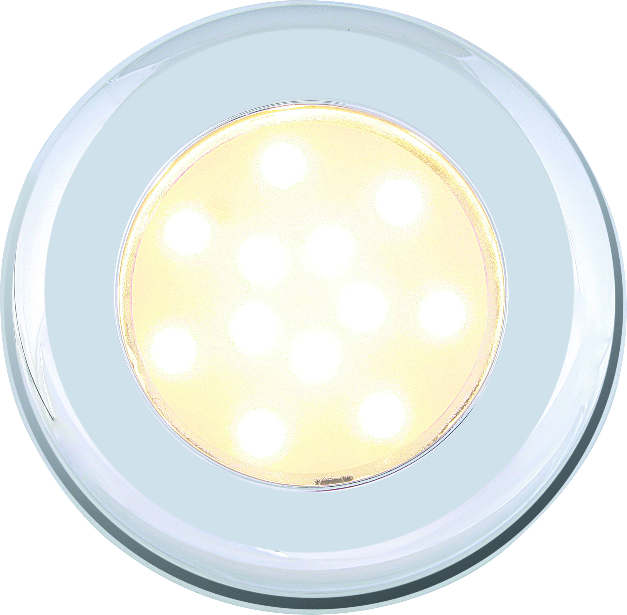 Plastimo plafonnier led nova chr + support