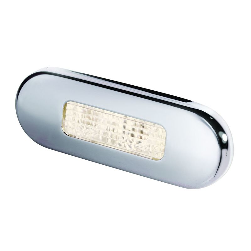 Hella LED lampe d'escalier beige inox satiné