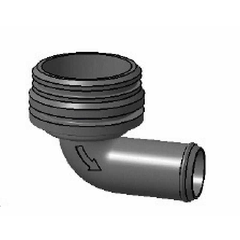 Plastimo embout coude 25mm+joint toriq pr pmp 925
