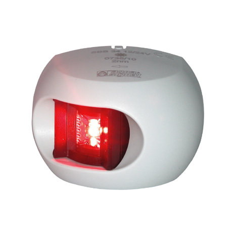 Aqua Signal série 34 feu bâbord LED - boîtier blanc