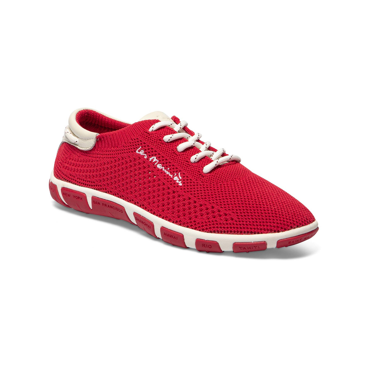 TBS Jazaria chaussure bateau, femme - rouge, pointure 36