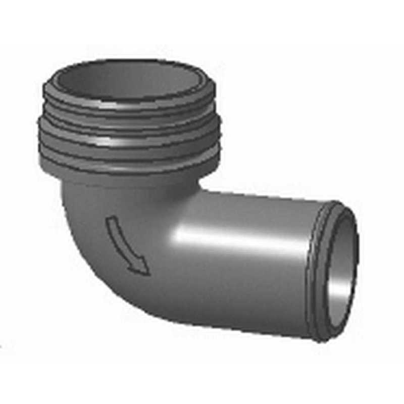 Plastimo embout coude 38mm+joint toriq /pump 1038