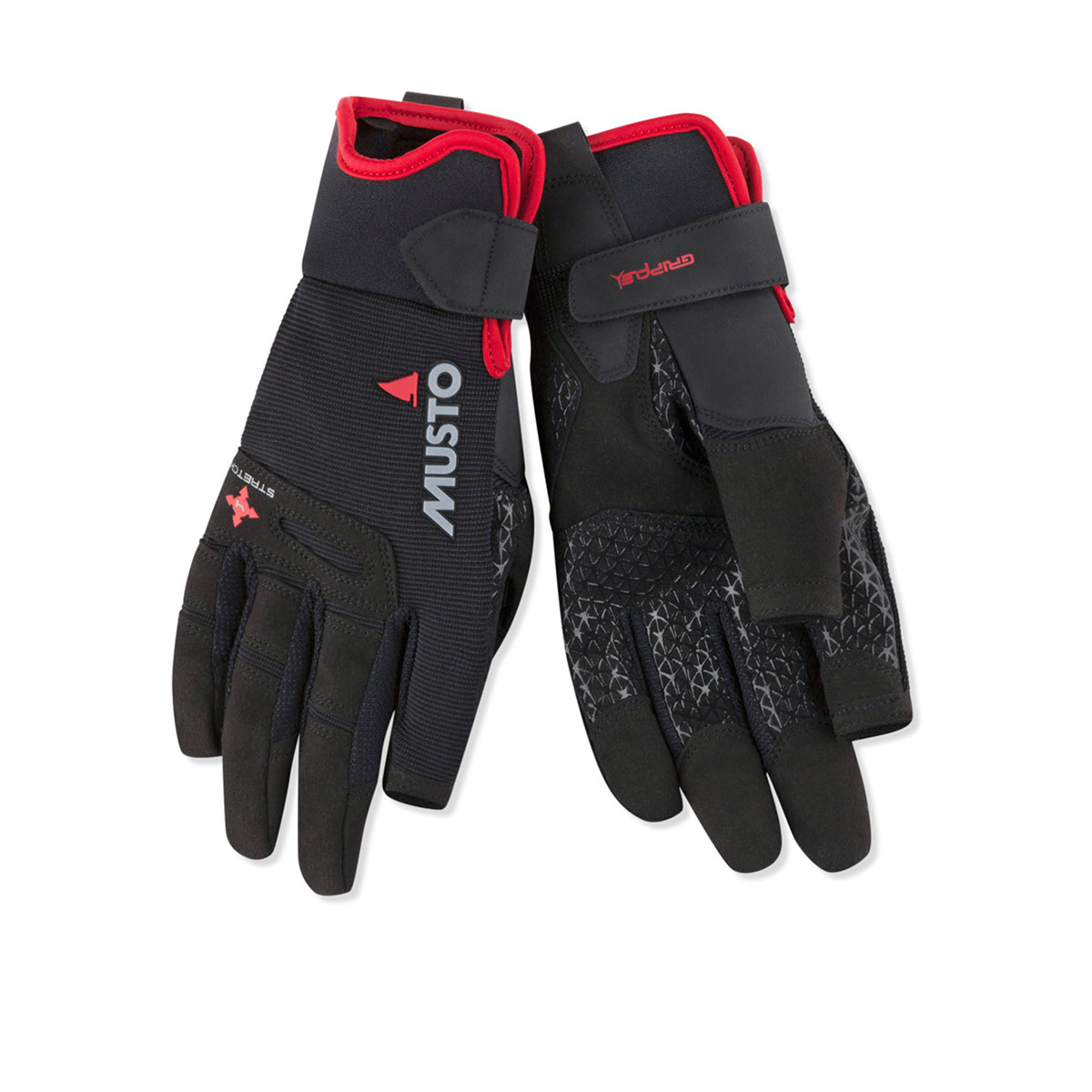 Musto Performance gants de voile longs doigts noirs, taille XXL