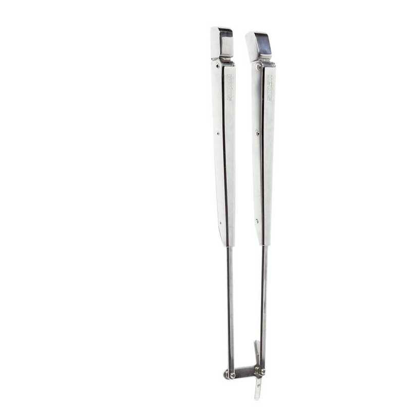 Vetus bras d'essuie glace dinsdx double inox 386-471 mm