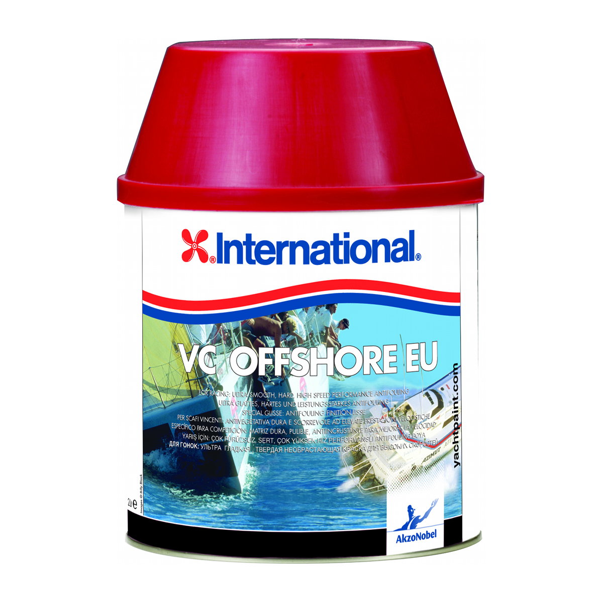 International VC Offshore EU antifouling - blanc gris 2000ml