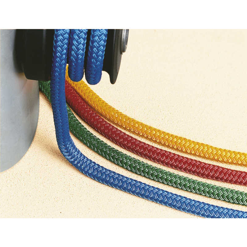 Plastimo cord. polyester 16 fuseaux rouge ø 12mm