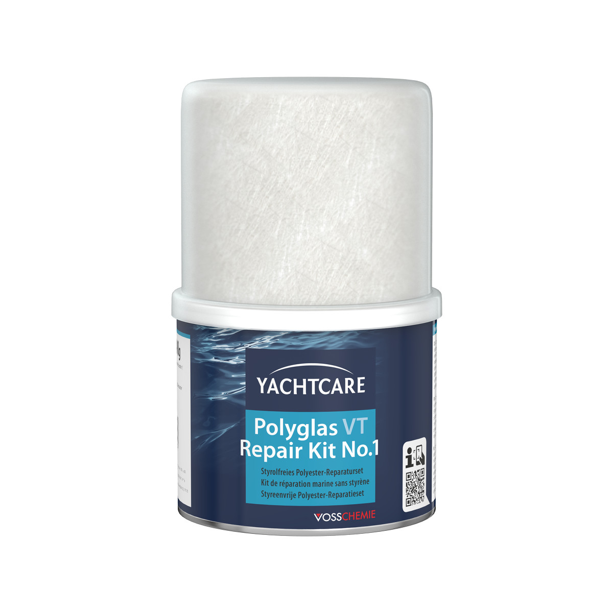 Yachtcare Polyglas VT Repair Kit No.1 kit de réparation marine sans styrène - 400g
