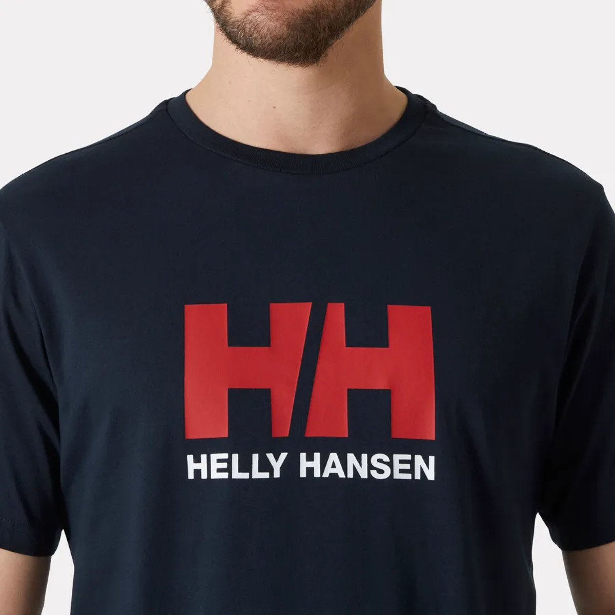 Helly Hansen HH Logo 3.0 T-shirt homme bleu marine, taille L