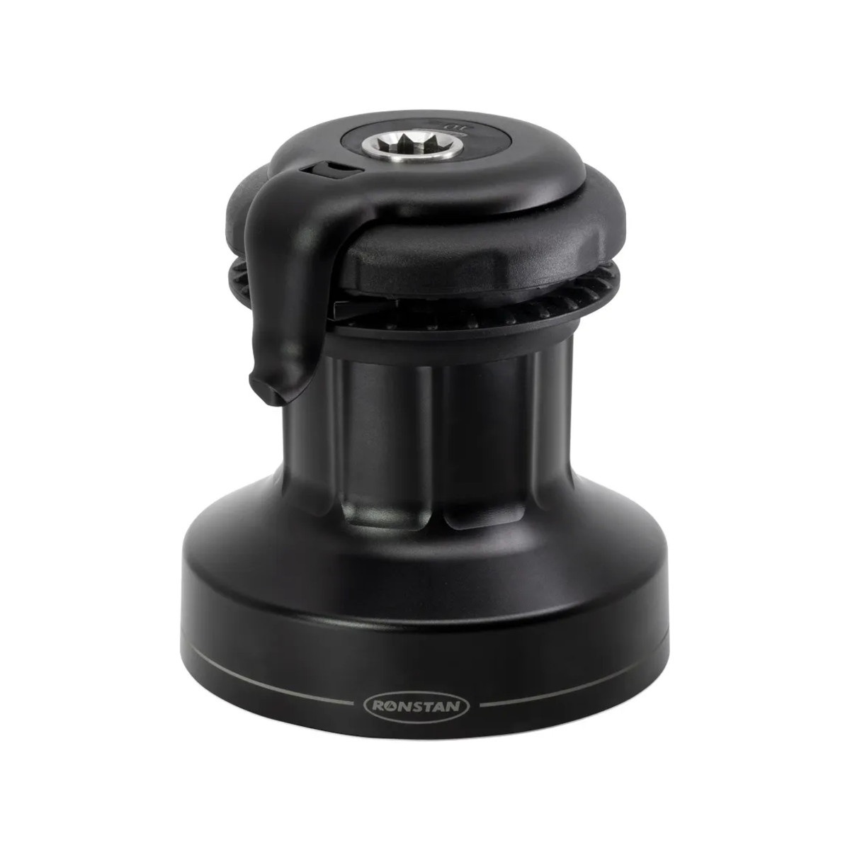 Ronstan 40QT Orbit winch – 2 vitesses, self-tailing, aluminium noir