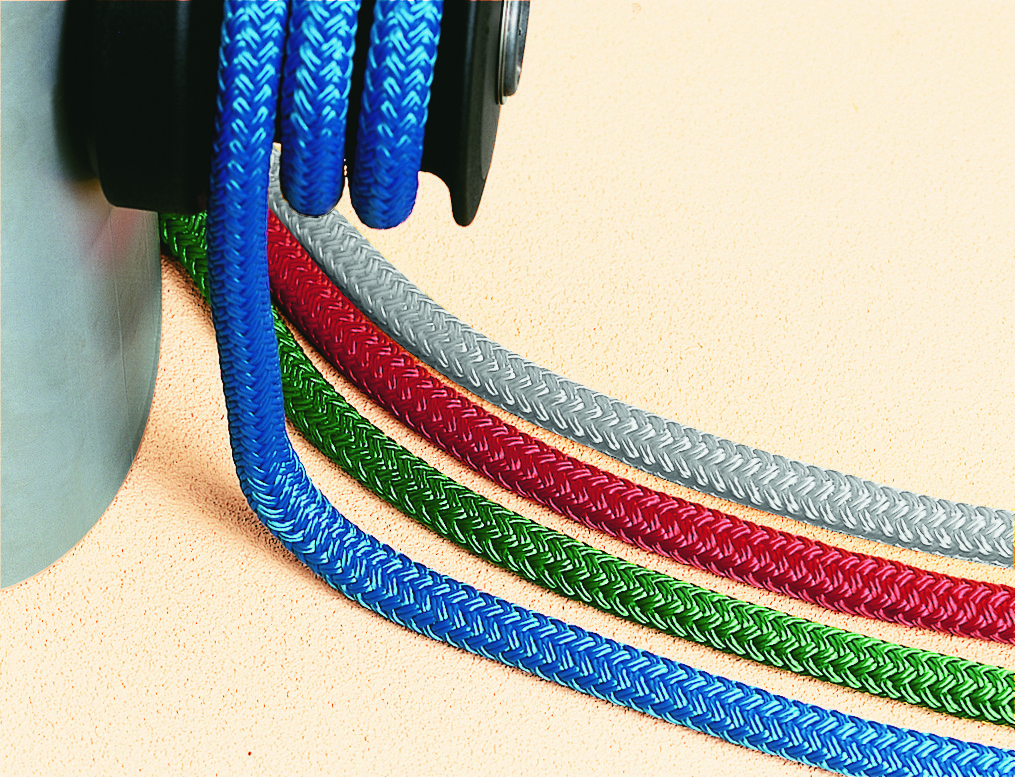 Plastimo cord. polyester 16 fuseaux rouge ø8mm