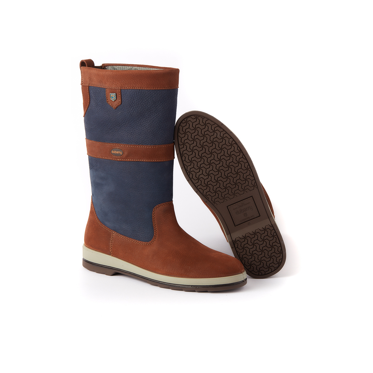 Dubarry Ultima bottes de navigation Gore-Tex unisex marron marine, taille 46