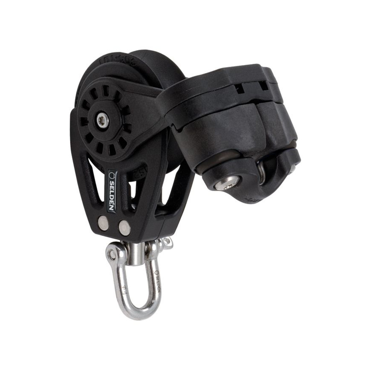 Seldén BBB40 Bloc de roulements à billes monobloc avec manille à émerillon et pince
