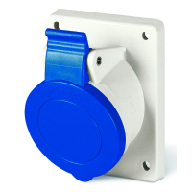 Plastimo prise fem seule 16a 2 + t ip44