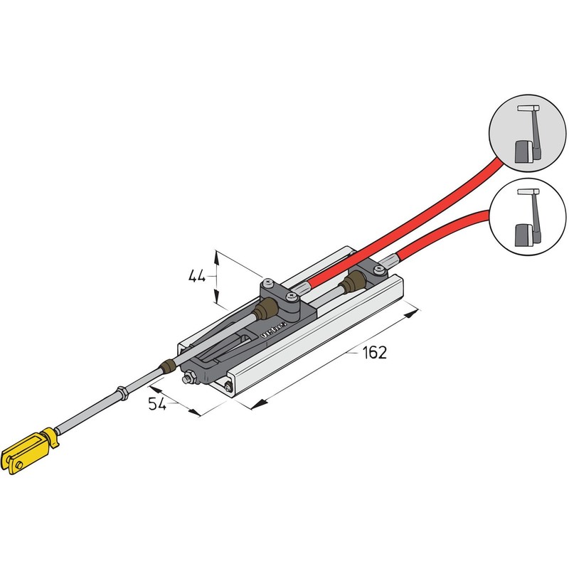 Vetus kit ds commande inverseur