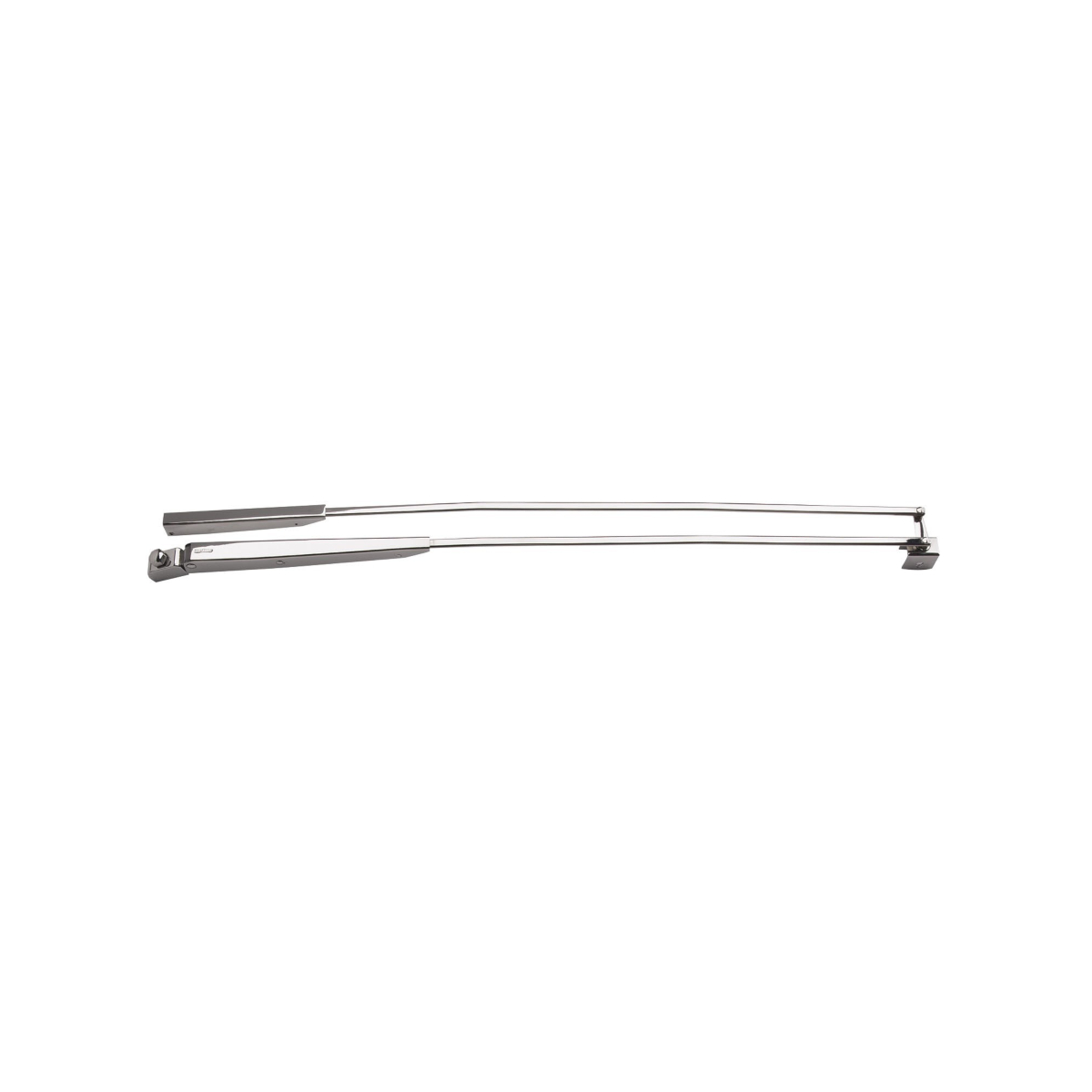 Vetus bras d'essuie glace heavy duty double inox 677-762 mm