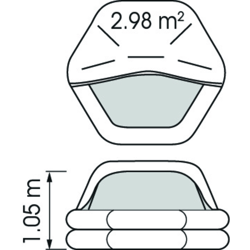 Plastimo radeau transoc.iso bam 8p t1a