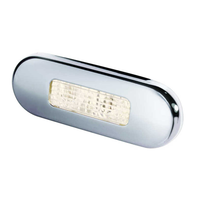 Hella LED lampe d'escalier blanc chaud inoxydable poli