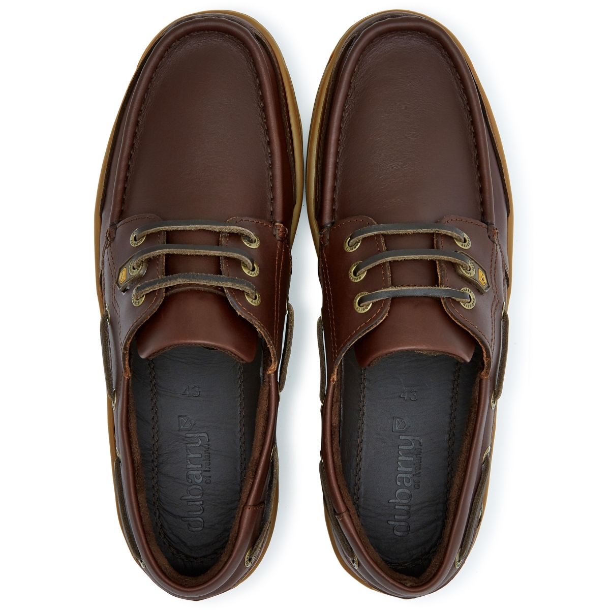 Dubarry Regatta Chaussure bateau Hommes mahogany, taille 44