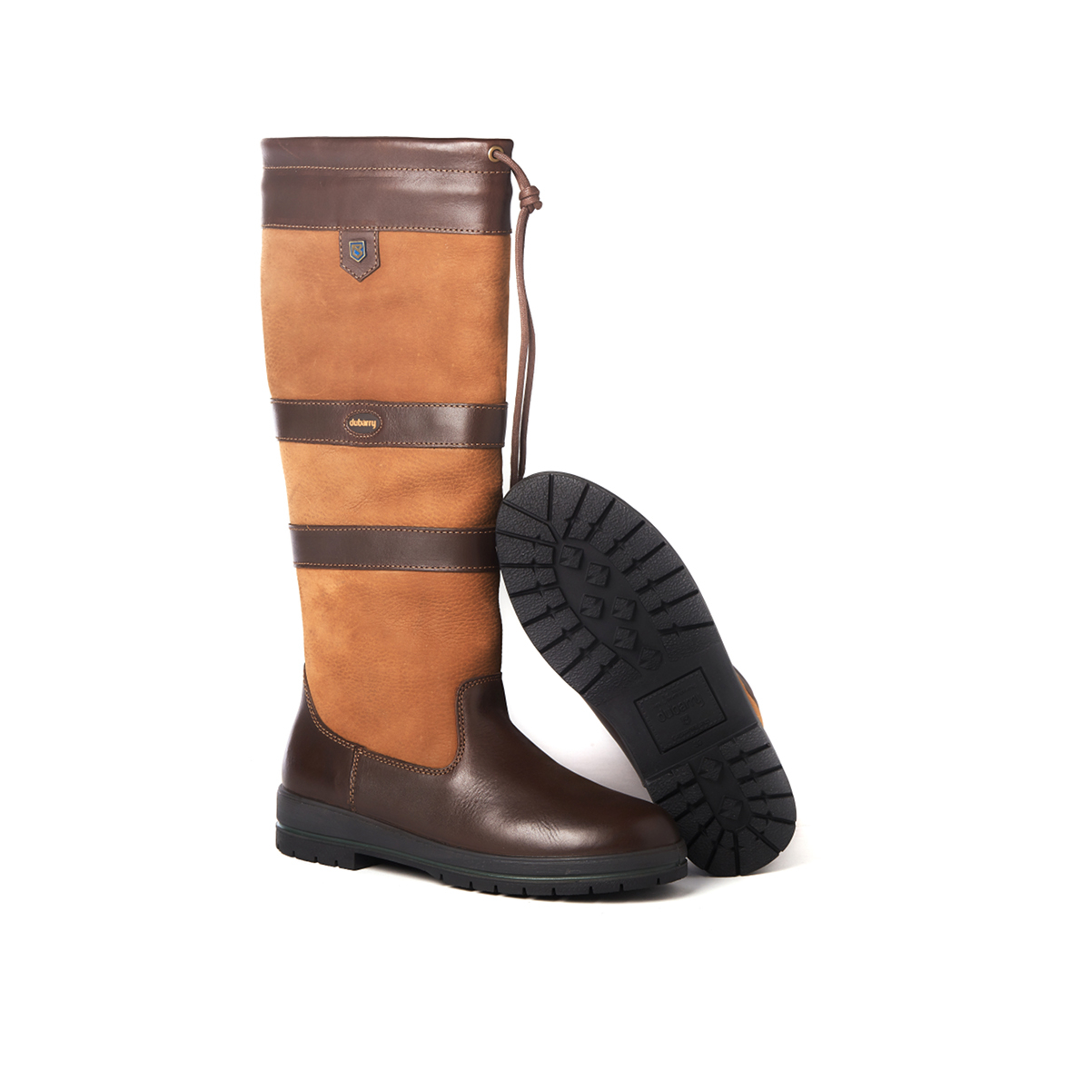Dubarry Galway RegularFit Country Boots bottes en cuir unisexe marron, taille 45