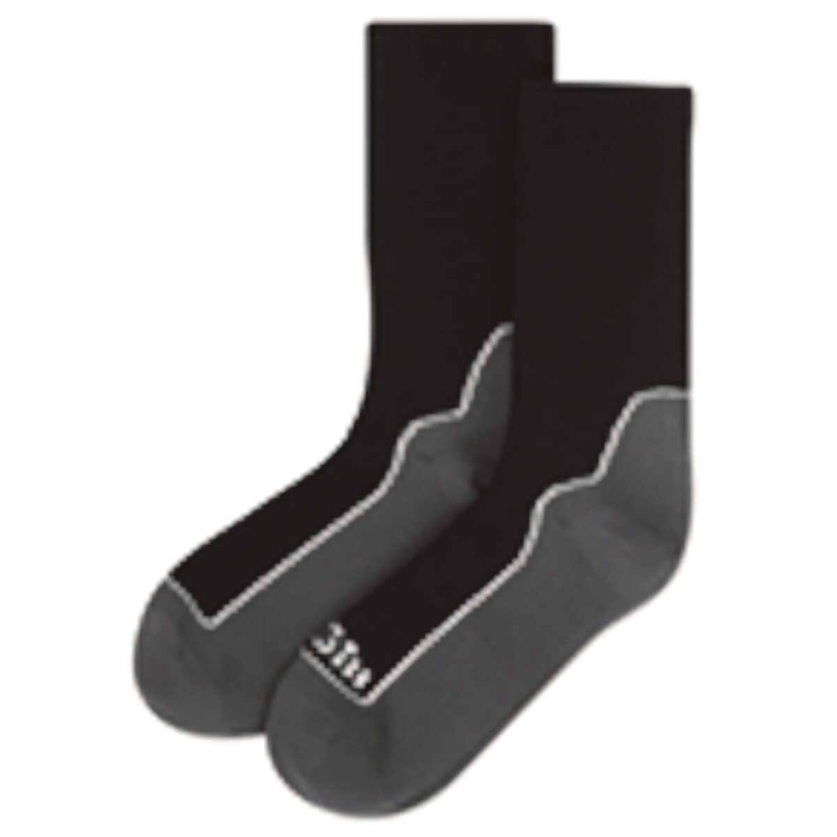 Gill Chaussettes imperméables unisexes noir, taille M
