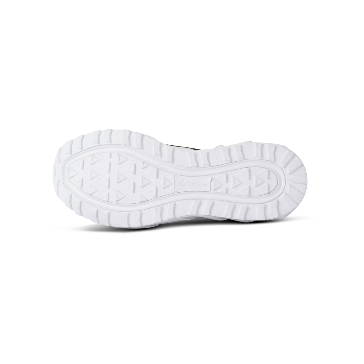Typhoon TS10 Sneaker Chaussure de bateau unisexe noir/orange, taille UK 10 / EU 44-45