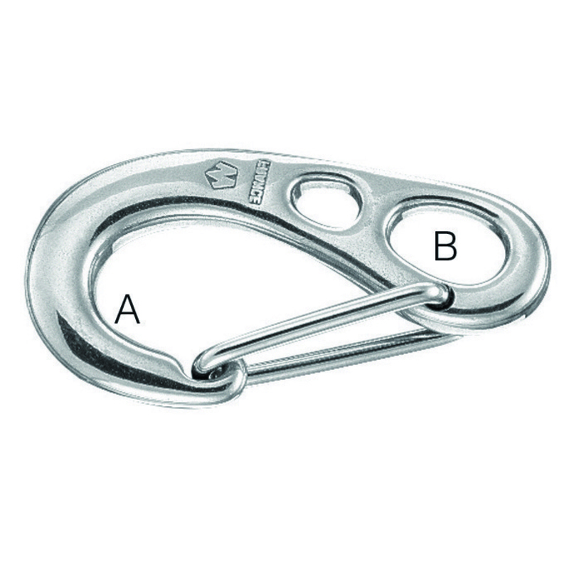 Plastimo mousqueton inox securite 100mm