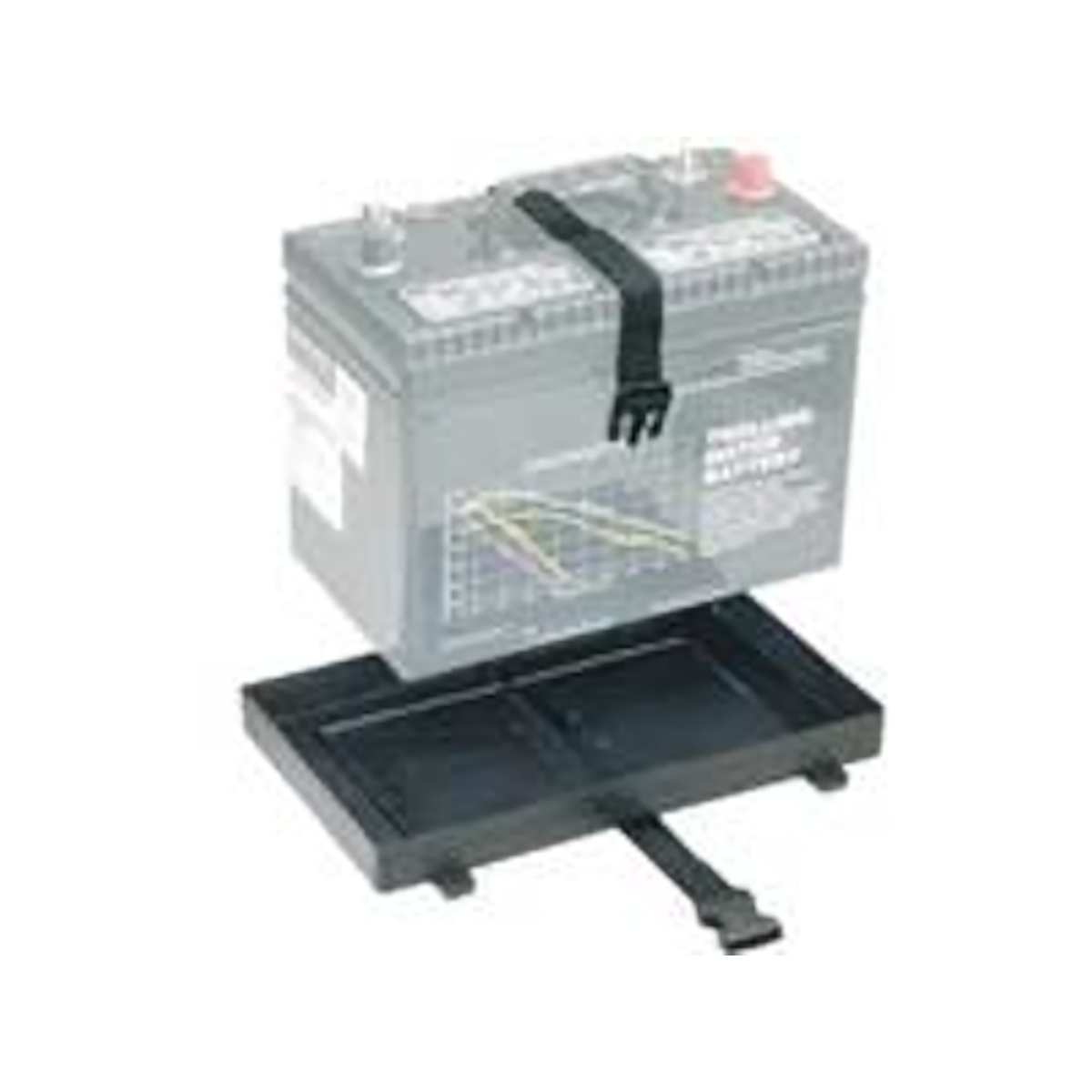 Attwood Support de batterie avec sangle petit