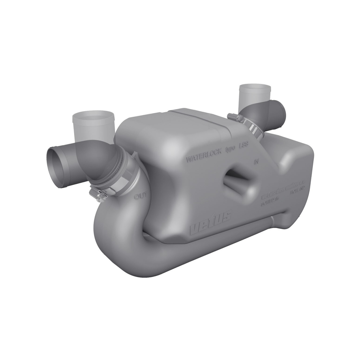 Vetus waterlock lssa50 - ø50 mm coudes orientables