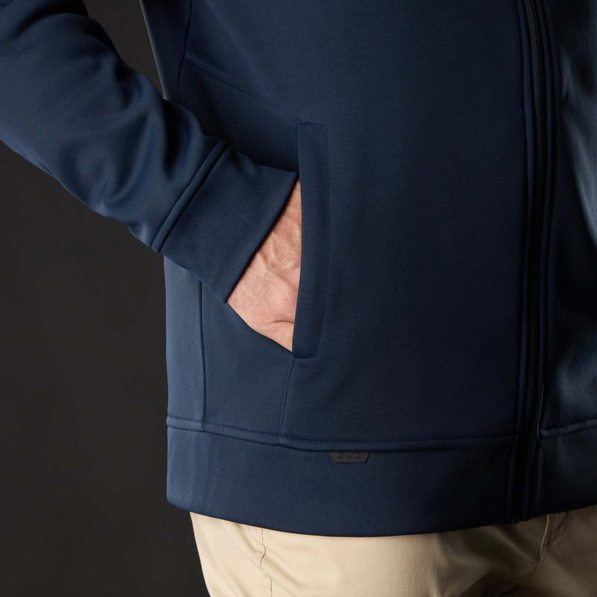 Musto Evolution Hoodie Sweat à capuche homme bleu marine, taille L