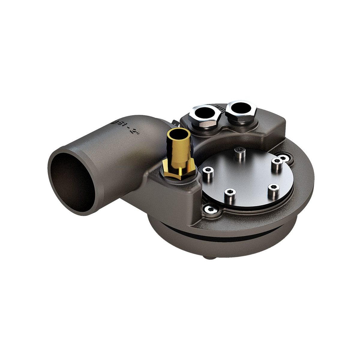 Vetus kit d'installation pour réservoir ø51 mm - ø10 mm - ø16 mm