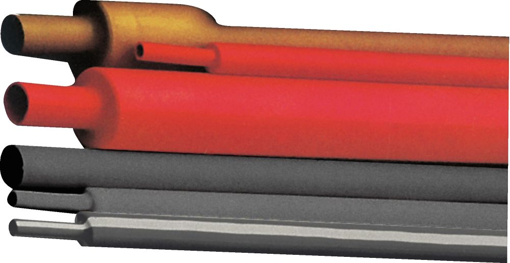 Plastimo gaine thermo rouge 3,2/1,6mm 1m