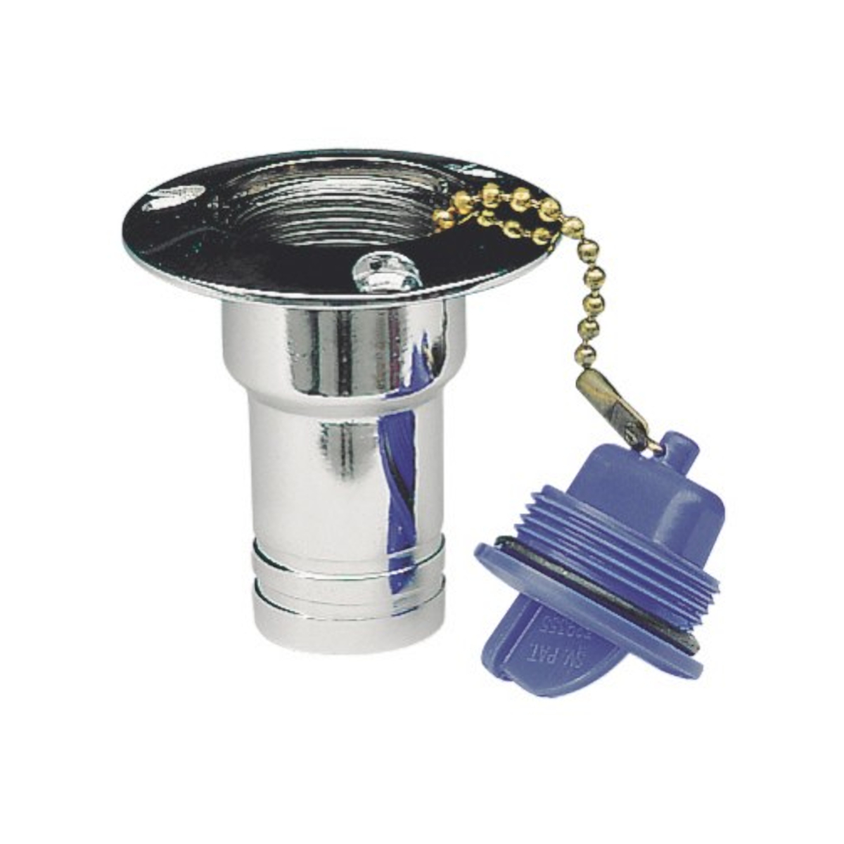 Plastimo nable carbur lait chrom+rouge ø38mm