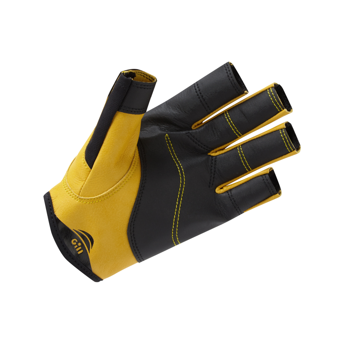 Gill Pro gants de voile à doigts courts - noir, taille XXL