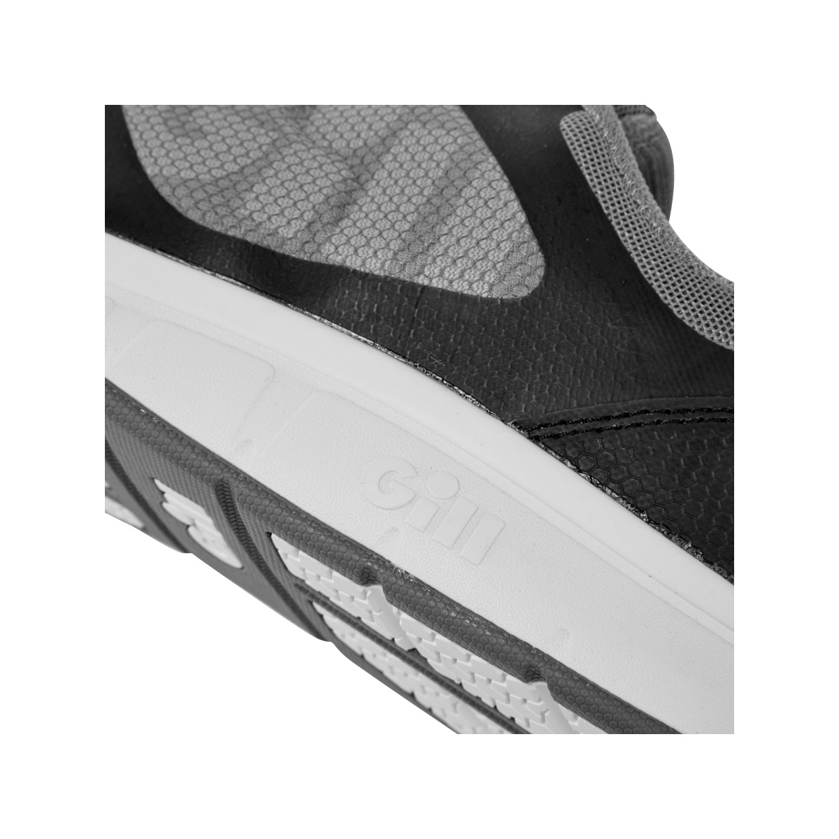 Gill Mawgan chaussure de voile, unisexe - noir/gris, pointure 46