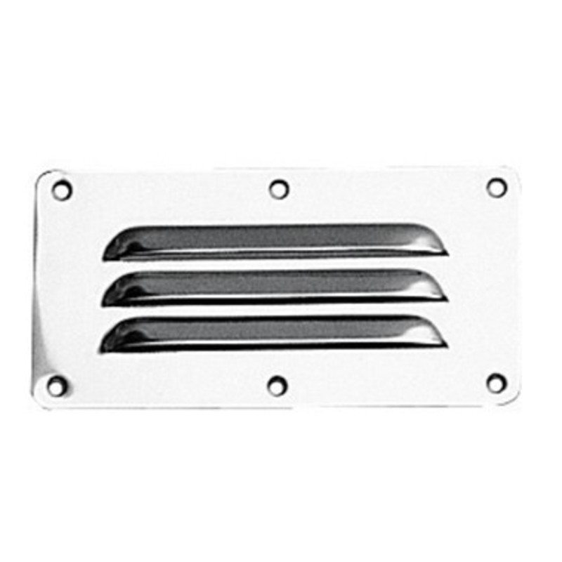 Plastimo grille d'aeration inox 65x125mm