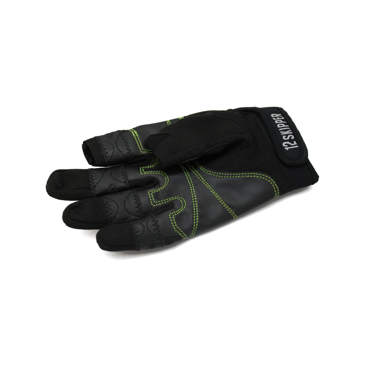 12skipper Vasco da Gama gants de voile doigts longs - noir, taille M