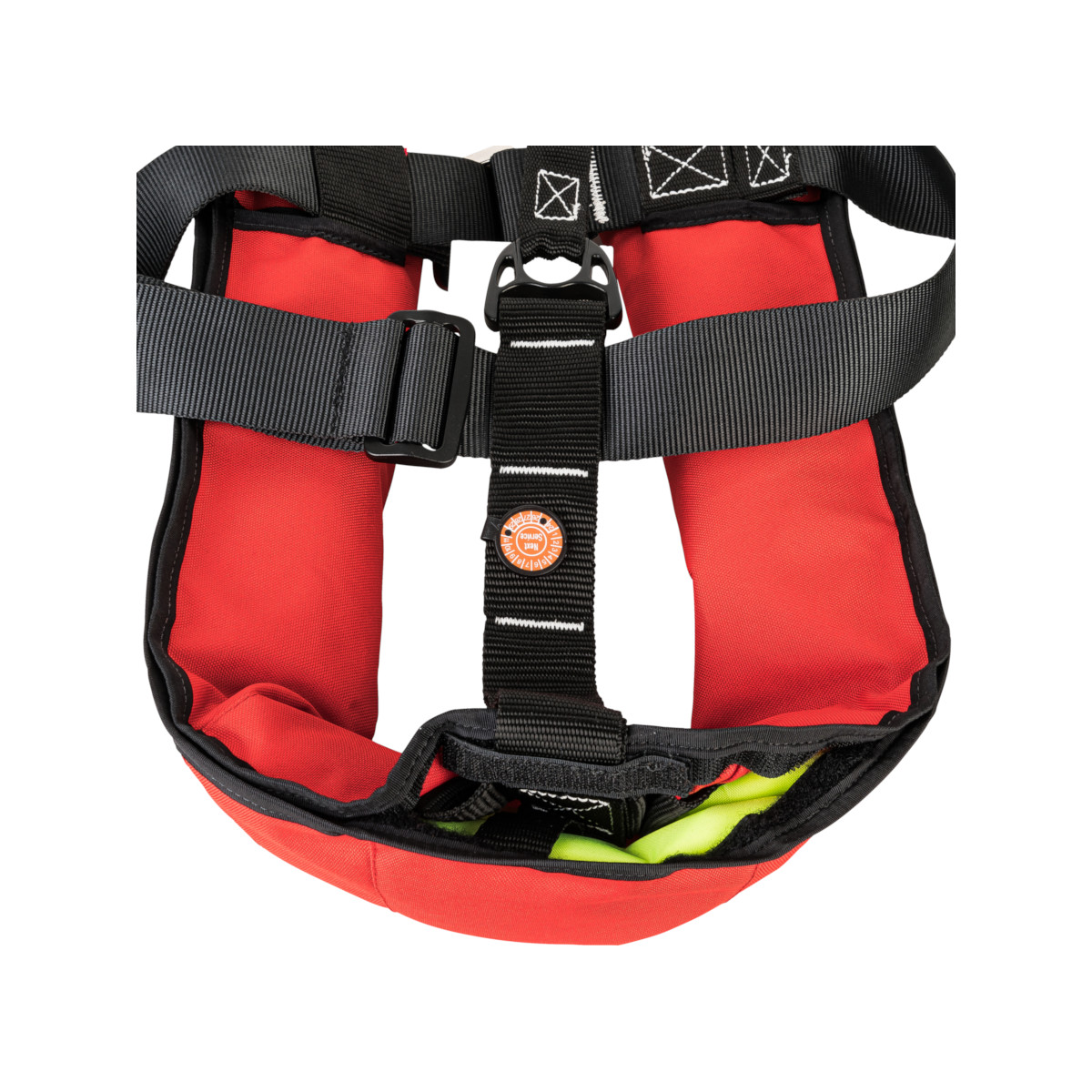 DEAL: 12skipper gilet de sauvetage automatique pour enfants 150N ISO avec harnais - rouge
