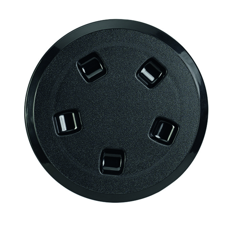 Plastimo trappe a visser asa 6'' 160mm noir