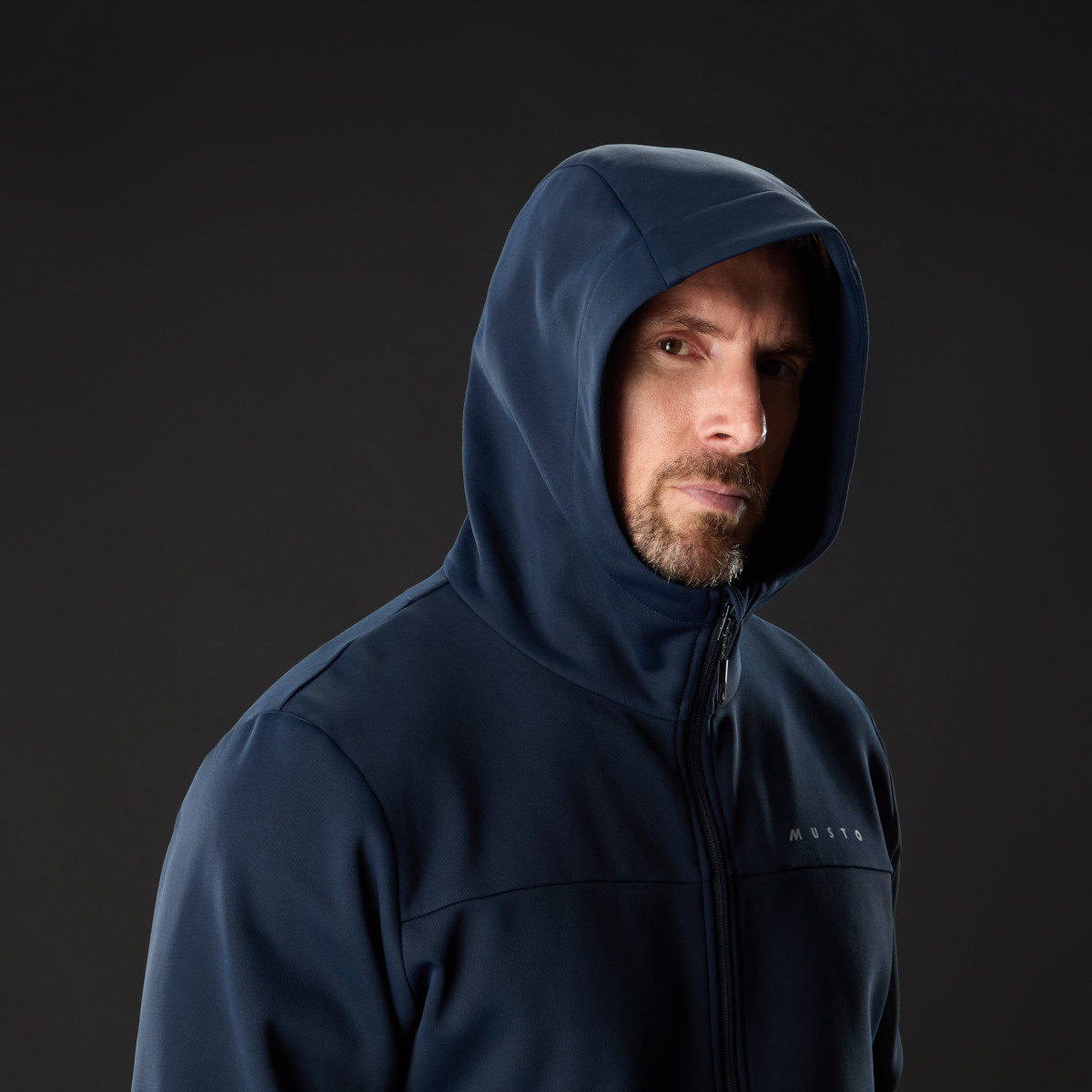 Musto Evolution Hoodie Sweat à capuche homme bleu marine, taille L