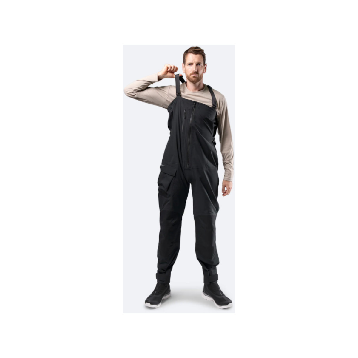 Zhik INS400 Salopette unisex, noir, taille XL