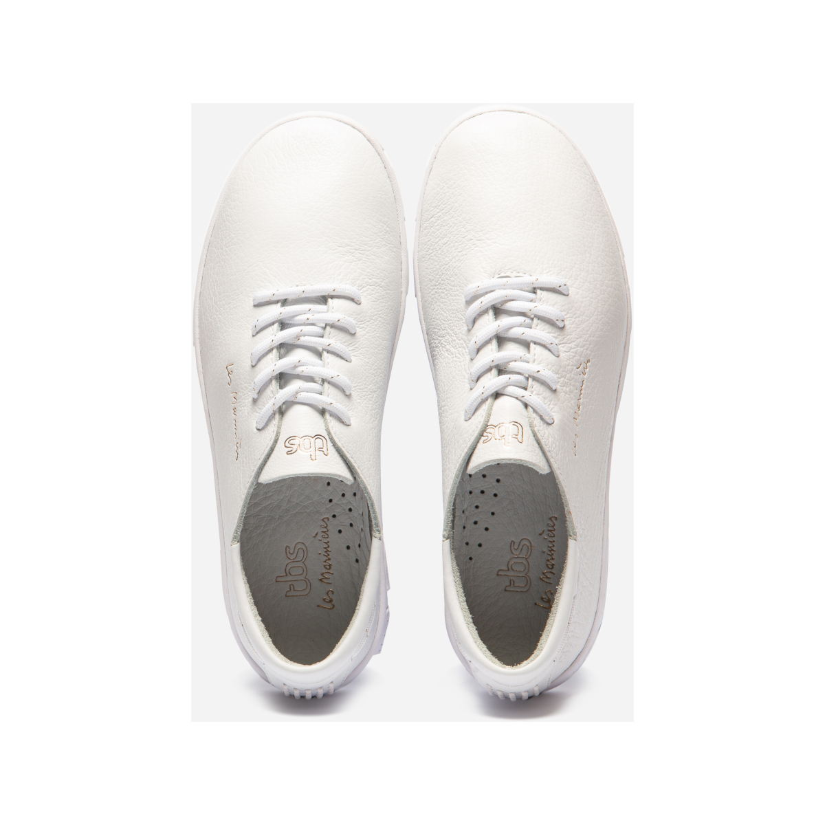 TBS Jazaru chaussure bateau, femme - extra blanc, pointure 40