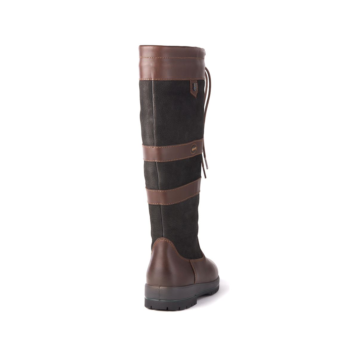 Dubarry Galway RegularFit Country Boots bottes en cuir unisexe noir-marron, taille 42