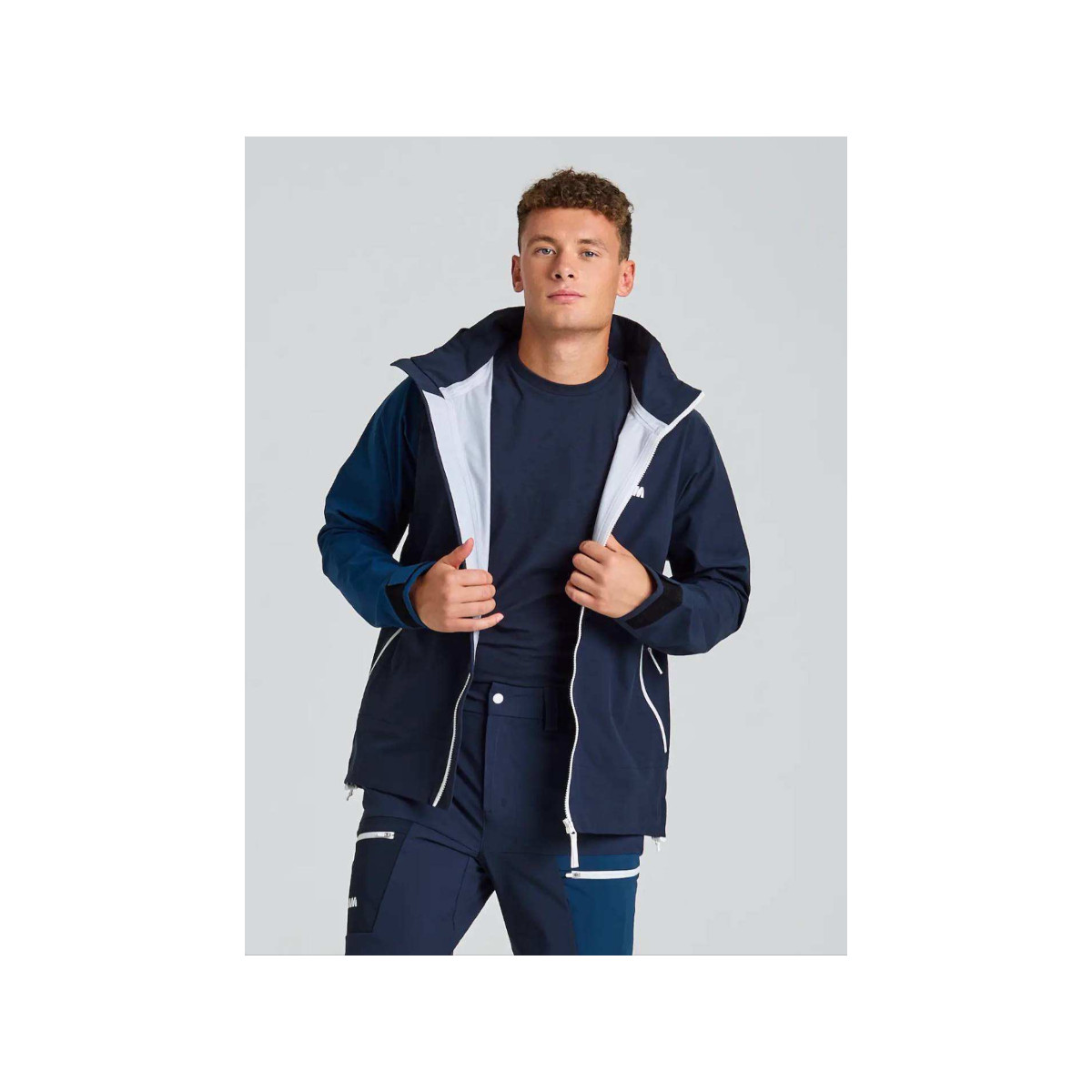 SLAM OD Hooded Jacket veste de voile pour homme bleu marine foncé, taille L