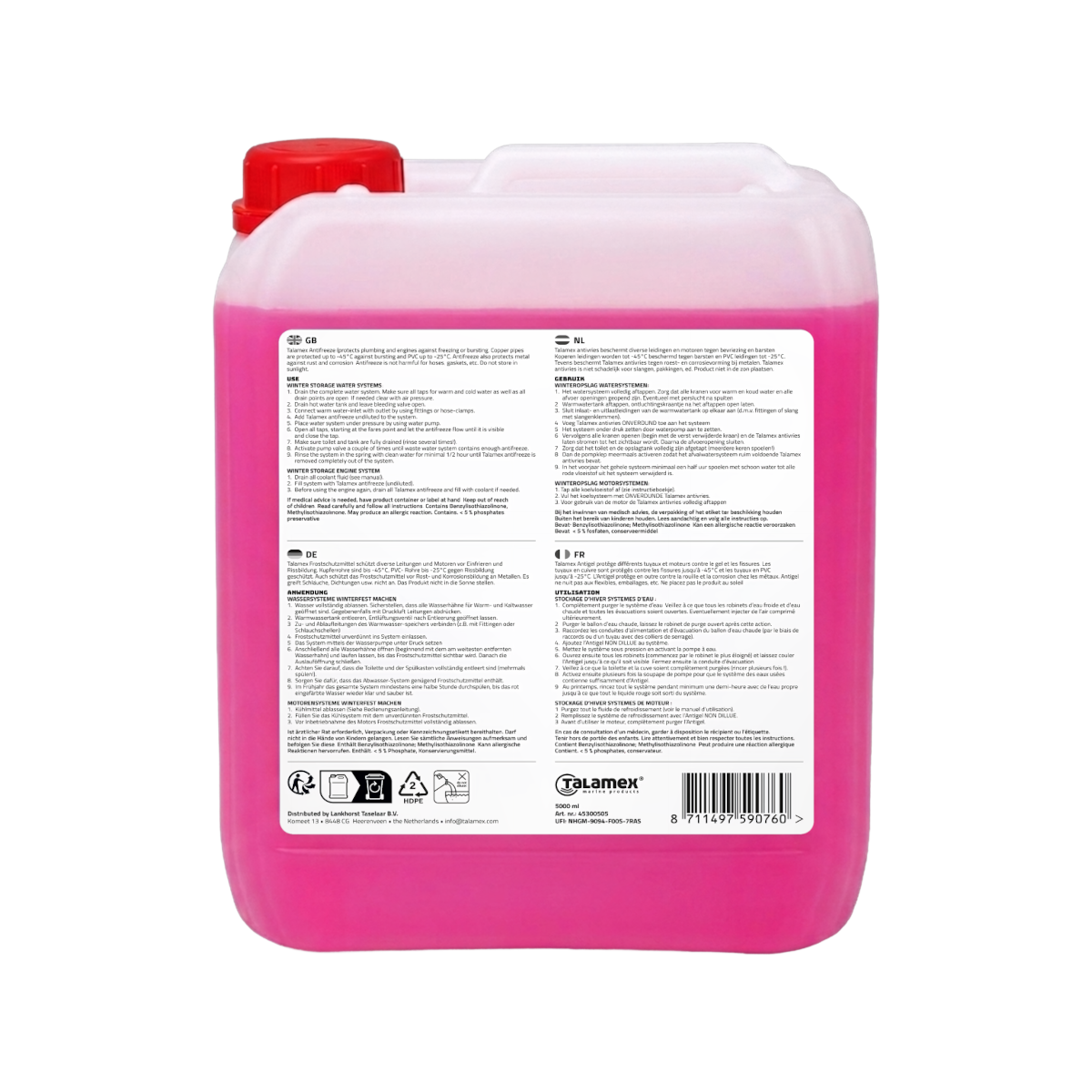 DEAL: Set de 2 Tamalex antigel pour bateaux - 2 x 5L