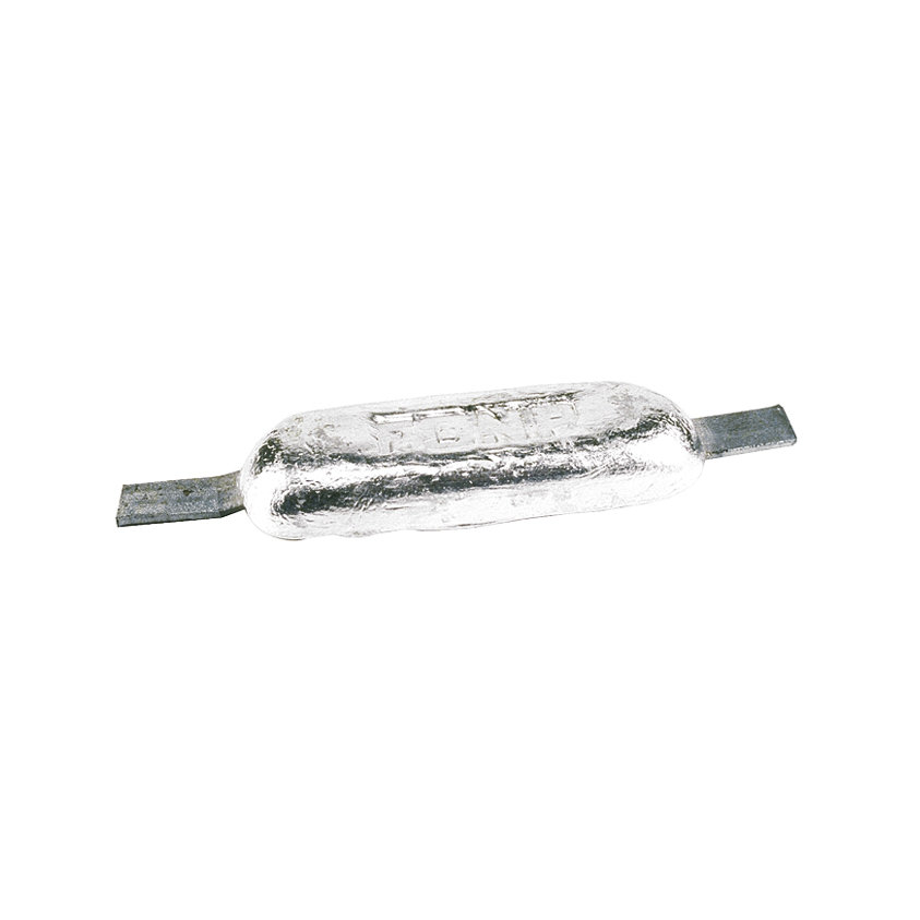 Anode de zinc - Poids 1,8 kg, longueur 180 mm