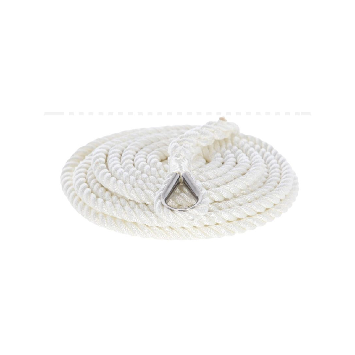 Plastimo Kit d'amarrage 3 torons cosse inox - Couleur blanc