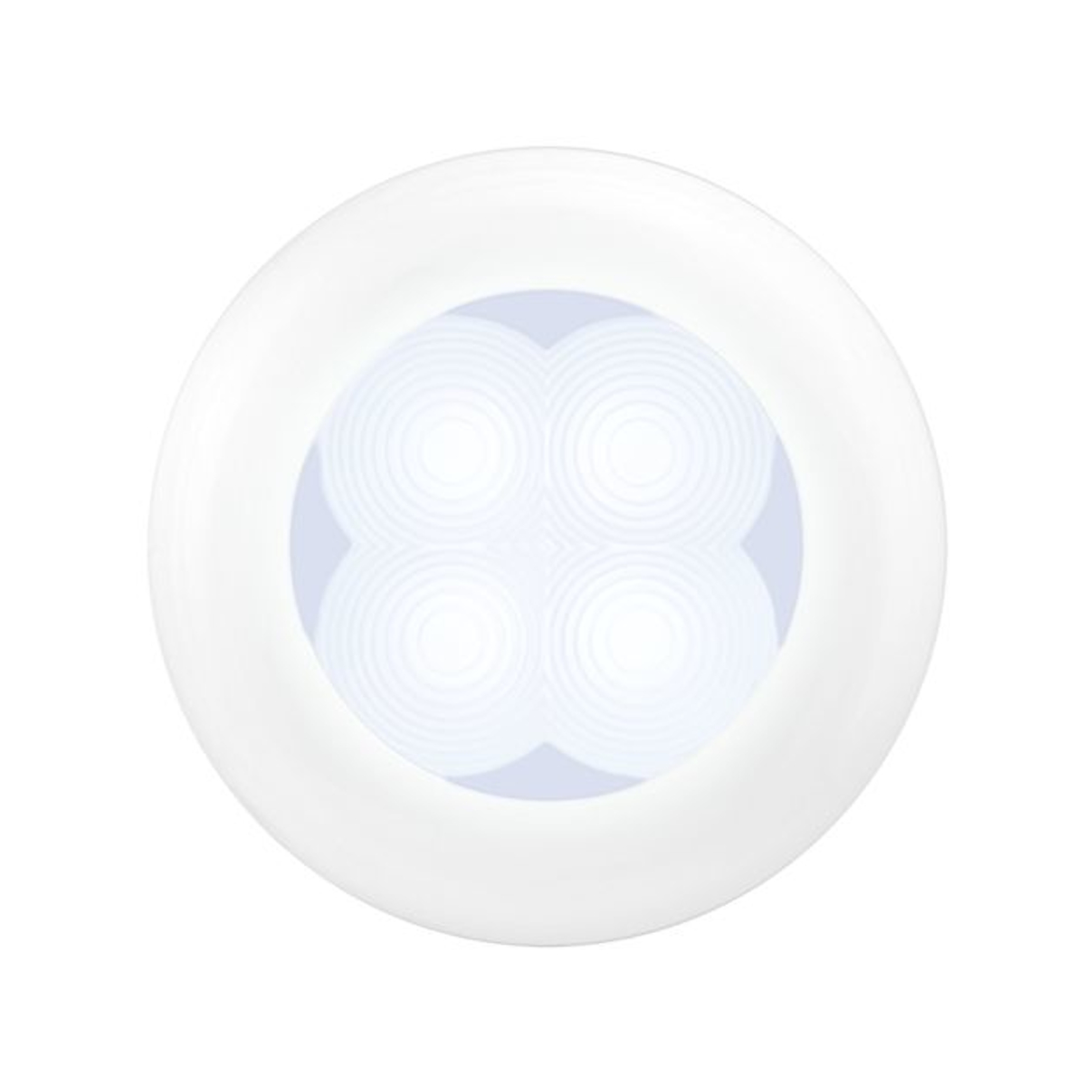 Hella LED SlimLine HI 24V blanc - plastique rond