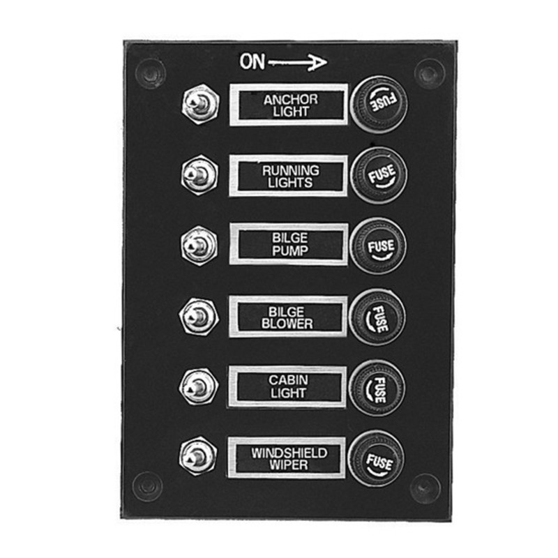 Plastimo tableau de commutation 3 élém. 12v
